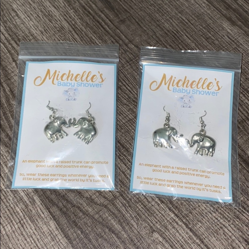 Elephant earrings